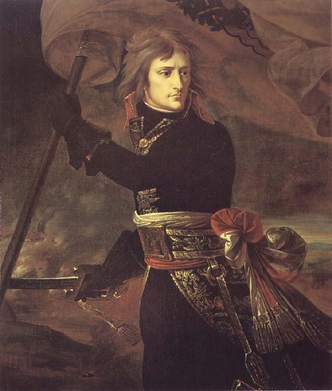 Baron Antoine-Jean Gros Bonaparte At Arcole oil painting image